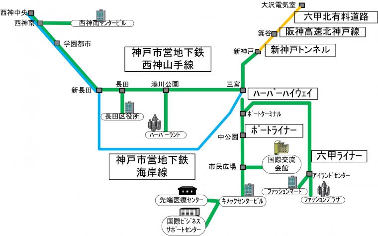 光ファイバー敷設概略図20220401