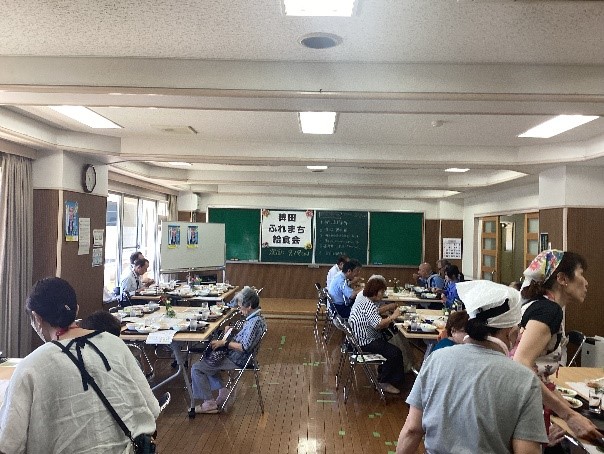 稗田ふれあい給食会④